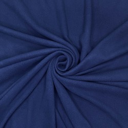 Флис Односторонний 130 гр/м2, цвет Темно-синий (на отрез)  в Коврове