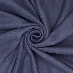 Ткань Флис Односторонний 130 гр/м2, цвет Темно-серый (на отрез)  в Коврове