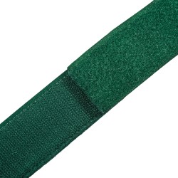 Контактная лента 40мм (38мм) цвет Зелёный (велькро-липучка, на отрез)  в Коврове