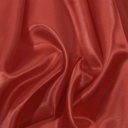 Ткань Атлас-сатин, цвет Красный (на отрез)  в Коврове