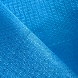Ткань Оксфорд 300D PU Рип-Стоп СОТЫ, цвет Голубой (на отрез)  в Коврове