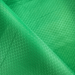 Ткань Оксфорд 300D PU Рип-Стоп СОТЫ, цвет Зелёный (на отрез)  в Коврове