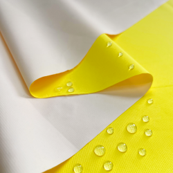 Водонепроницаемая Дышащая Мембранная ткань PU 10'000, цвет Жёлтый (на отрез)  в Коврове