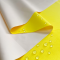 Водонепроницаемая Дышащая Мембранная ткань PU 10'000, цвет Жёлтый (на отрез)