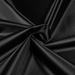 *Ткань Оксфорд 210D PU, цвет Черный (на отрез)  в Коврове