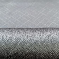 Ткань Блэкаут для штор светозатемняющая 100% &quot;Орнамент Серый&quot; (на отрез)  в Коврове